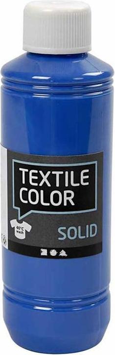 Produktbild Creativ Company Textile Color Deckende Textilfarbe – Brillantblau, 250 ml (Brillantblau, 250 ml)