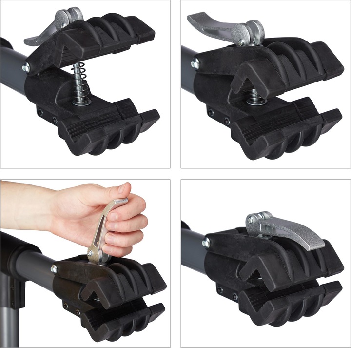 Actual product image Relaxdays Bicycle assembly stand