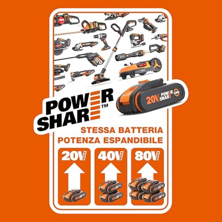 Produktbild Worx Nitro WG585E.9 (Akkubetrieb, Laubbläser)