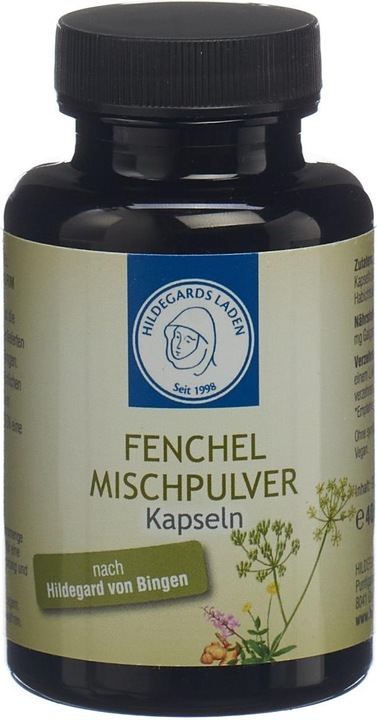 Immagine prodotto Hildegards Laden Miscela di finocchio in polvere Capsule Capsule (90 Pezzo/i, Pillole, 64 g)