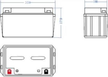Immagine prodotto GreenCell Accumulatore AGM VRLA 12V 65Ah - 65.000 mAh (1 pz., Specifico del dispositivo)