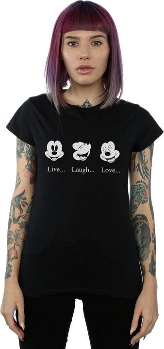 Produktbild Disney Mickey Mouse Live Love Laugh TShirt (M)