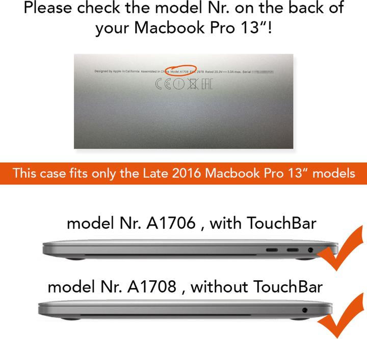 Produktbild Nalia Hardcase (13", Apple)