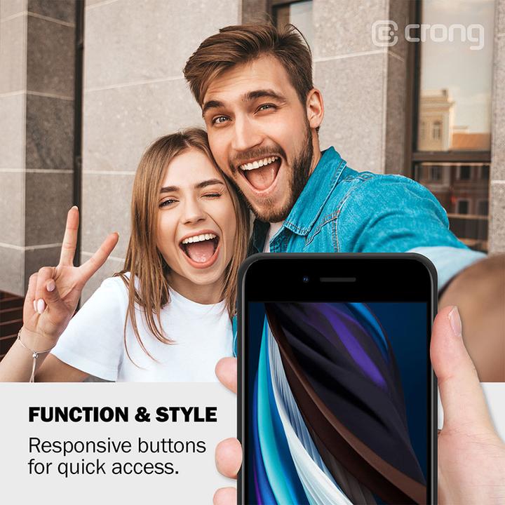 Produktbild Crong Color Cover - Etui iPhone SE (2022/2020) / 8 / 7 (niebieski) (Apple iPhone SE (2nd Gen))