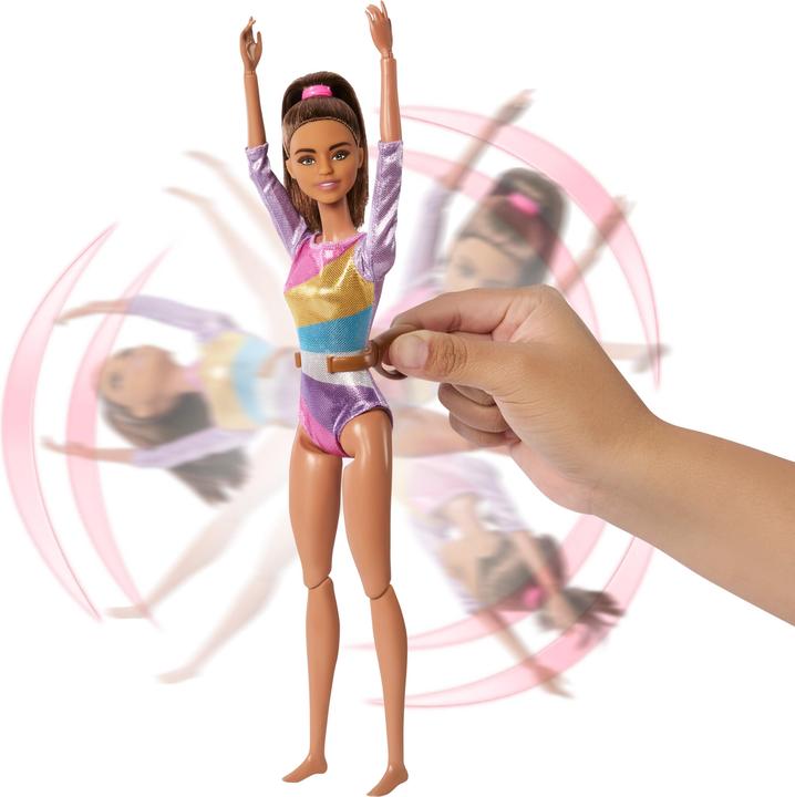 Actual product image Mattel Barbie gymnastics playset