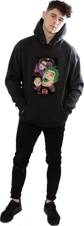 Actual product image Mens Batman TV Series Rogues Gallery Hoodie (L)