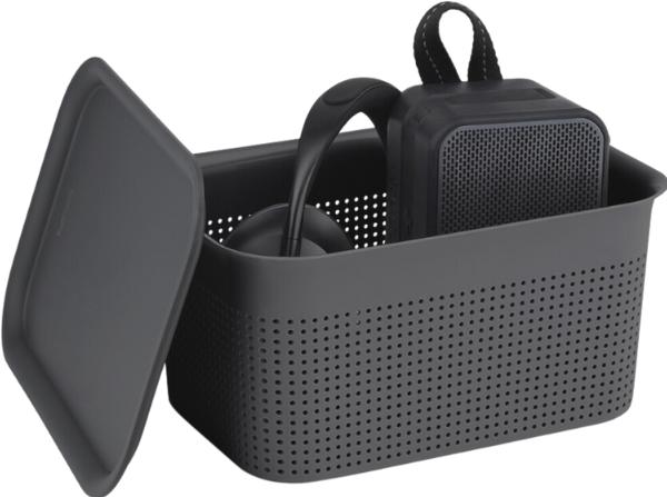 Actual product image Bins and Boxes BRISEN storage box ANTHRAZIT 4.5L - with lid (4.50 l)