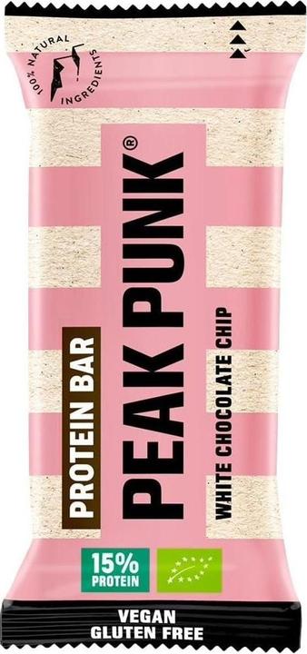 Produktbild Peak Punk Bio Protein Bar (Weisse Schokolade, 12 Stk., 660 g)