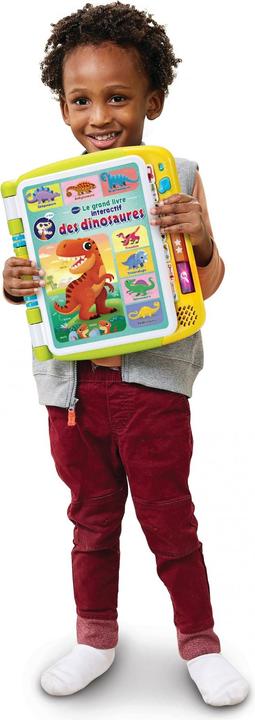 Actual product image VTech Fr Le Grand Livre Interactif Des Dinosaures (French, 3 - 7 years)
