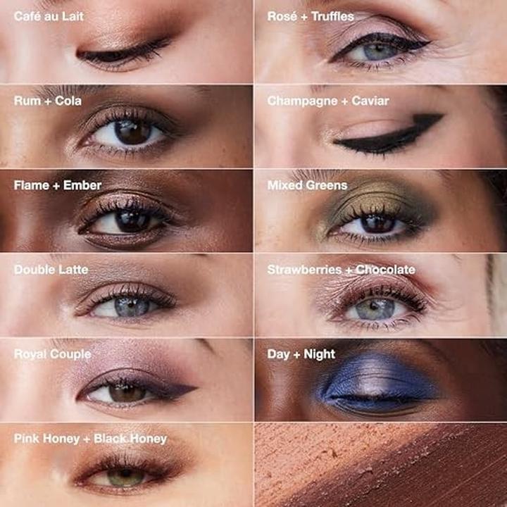 Image du produit Clinique High Impact Shadow Play (Duo Eyeshadow, 4mL, Black Honey, Pink Honey) (Miel rose, Miel noir)