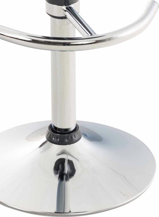 Produktbild CLP Barhocker Saddle, grau