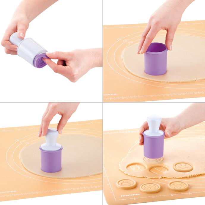 Actual product image Tescoma DELÍCIA biscuit stamp, 6 party designs