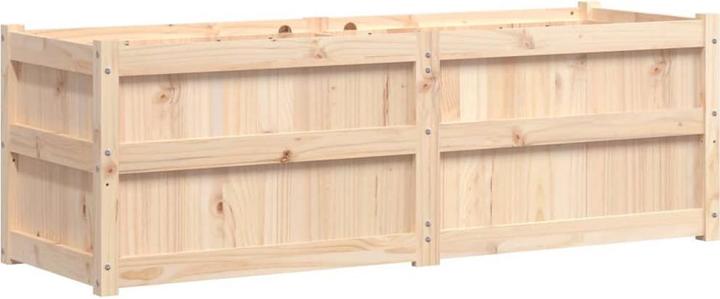 Image du produit vidaXL Pflanzkübel 150x50x50 cm Massivholz Kiefer,Material