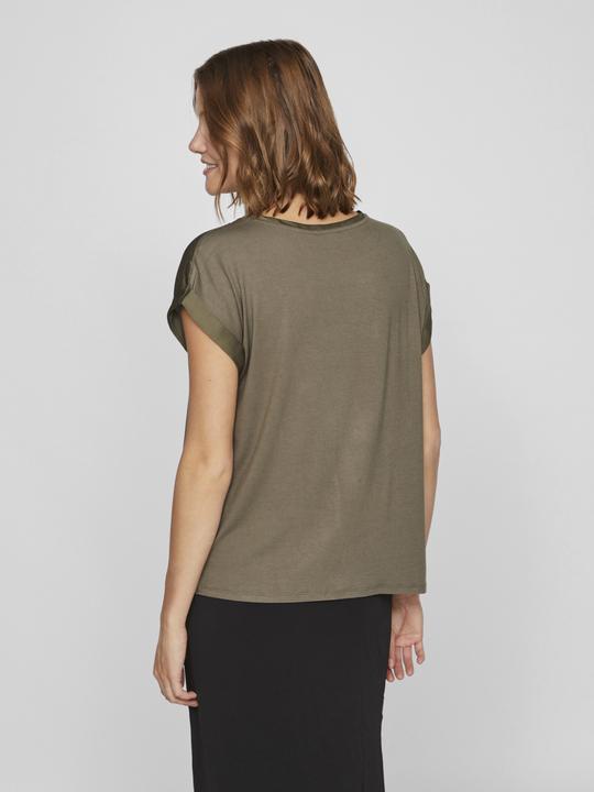 Actual product image Vila Round neckline top with short sleeves (44)
