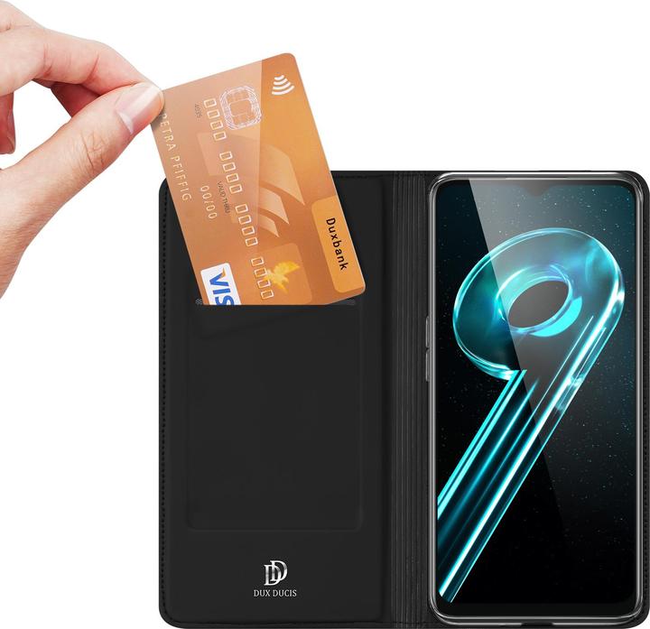Actual product image Dux Ducis Skin Pro Case For Realme 10 5G / Realme 9i 5G Cover Flip Card Wallet Stand Black (Realme 10S 5G, Realme 9 5G)