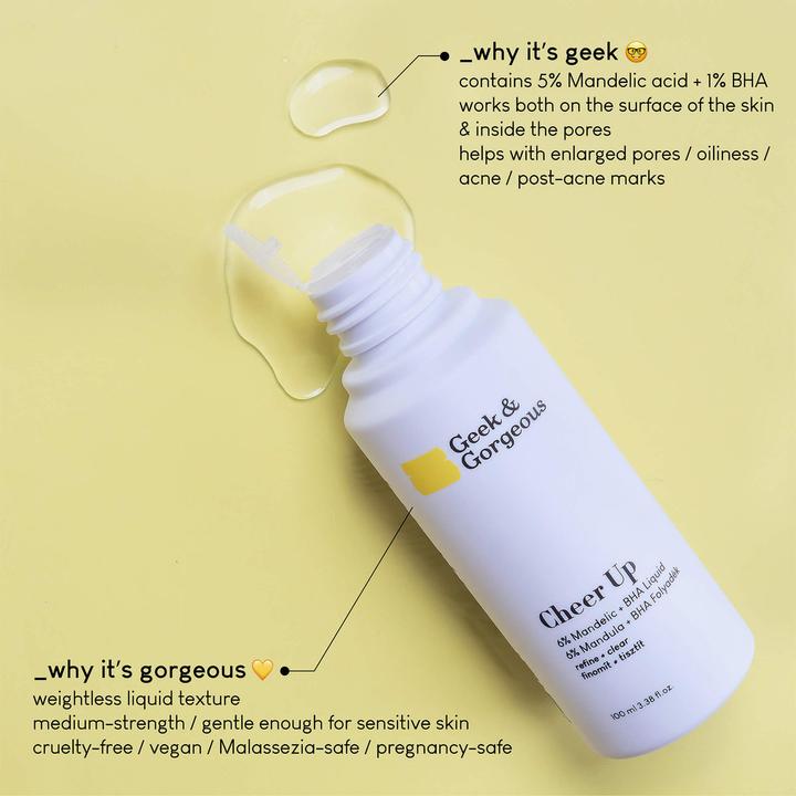Image du produit Geek & Gorgeous Cheer Up (Exfoliant nettoyant, 100 ml)