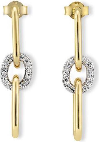 Image du produit Breuning BIJOUX DE L'OREILLE - BRILLE. 0,42 Ct. H/si (585, - Or)