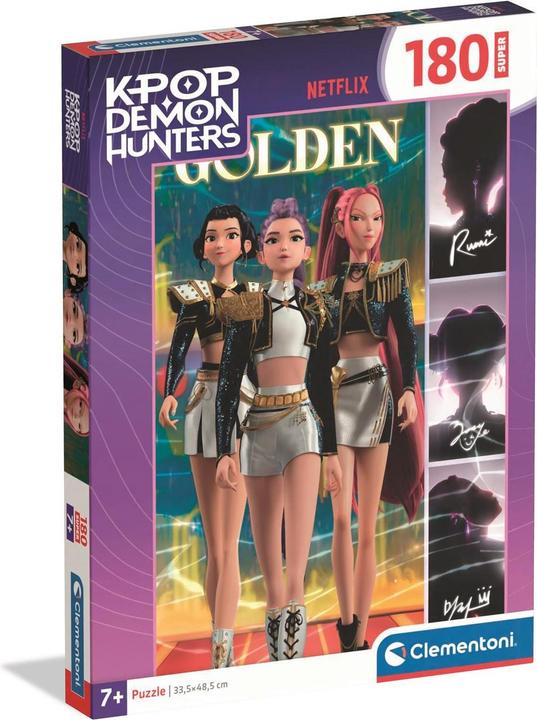 Produktbild Clementoni Supercolor KPop Demon Hunters (180 Teile)