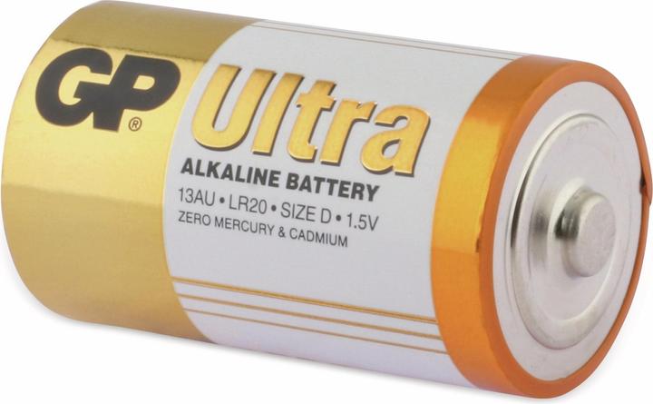 Produktbild GP Batteries Ultra Alkaline Mono (2 Stk., D)