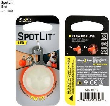 Produktbild Nite Ize LED Spotlit LED rot (S, Hund, Spazieren, Jogging)