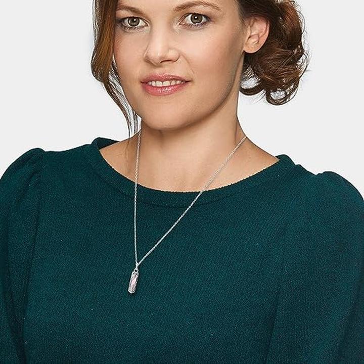 Image du produit Engelsrufer Collier Healing Stone Quartz rose (Argent 925, 60 cm)