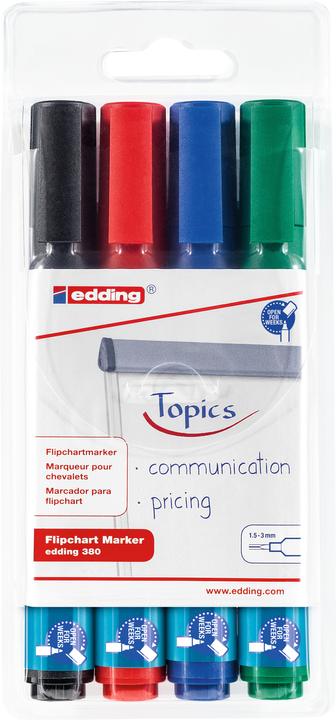 Productafbeelding Edding 380 (Veelkleurig, 3 mm, 4 x)