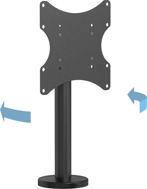 Multibrackets Support de table Fixmontage 23-43", métal, noir