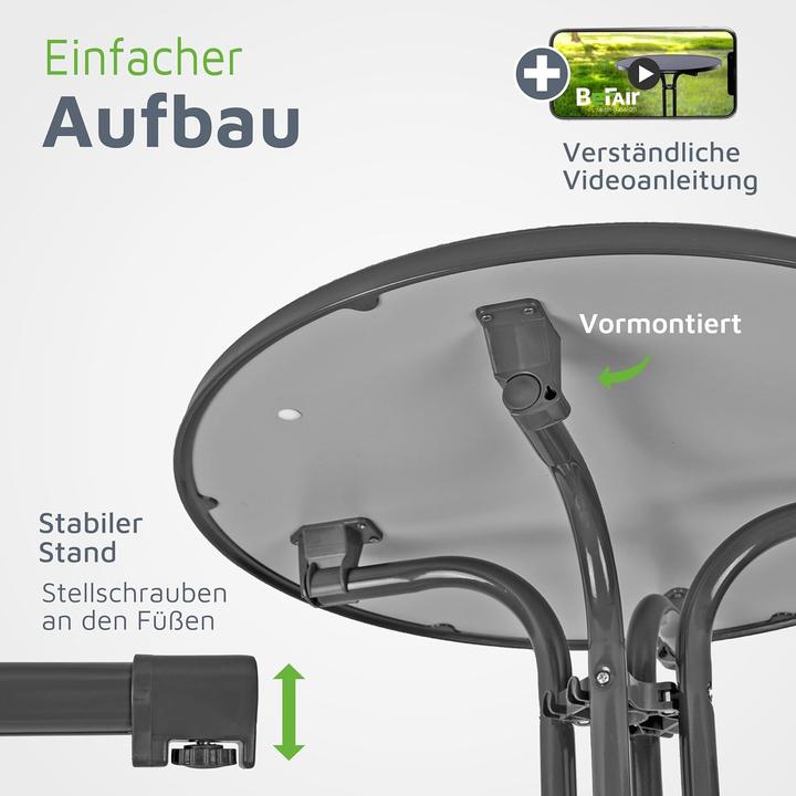 Produktbild ‎BeFair Klappbarer Stehtisch Nico