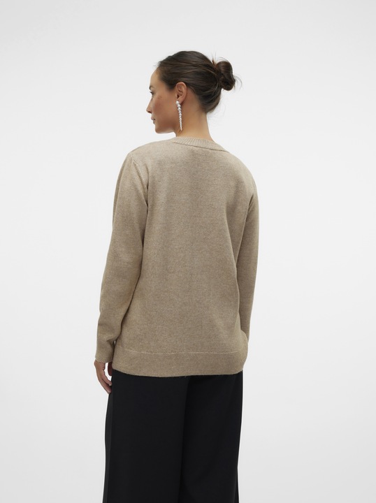 Immagine prodotto Mamalicious Scollo rotondo Polsini a coste Pullover Top in maglia