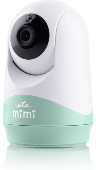 Immagine prodotto ETA | Baby Monitor | 530690000 MIMI | Telecamera flessibile | Bianco/verde (Video e audio, 50 m)