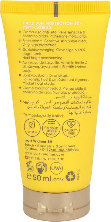 Immagine prodotto Widmer Louis Face Sun Protection Anti-Aging LSF50+ parfumiert 50 ml (Crema solare viso, SPF 50+, 50 ml)