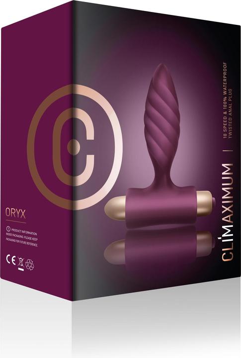 Image du produit Climaximum Oryx Vibrating Anal Plug