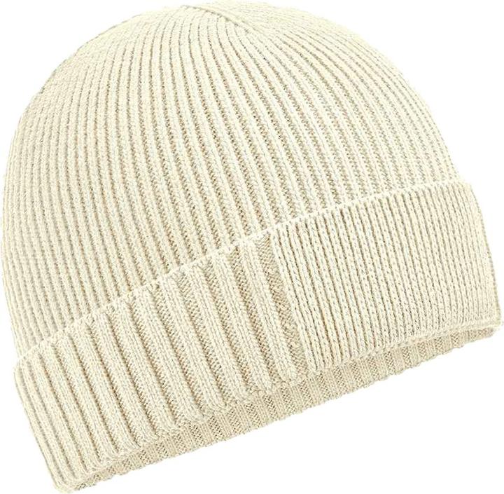 Produktbild Beechfield Erwachsene BioBaumwolle Engineered Patch Beanie