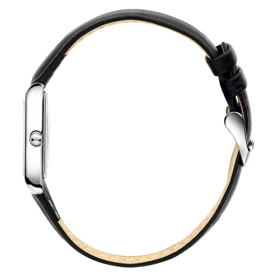 Danish Design, Horloge, Dänisches Design Reines Marie Silver Leder IV12Q1298, Zilver