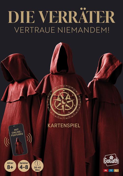 Produktbild Goliath Toys Goliath® Die Verräter - Vertraue Niemanden! Kartenspiel (Deutsch)