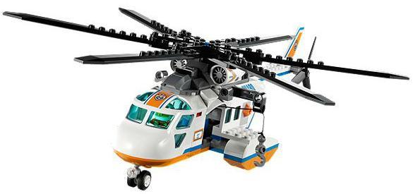Produktbild LEGO Hubschrauber der Küstenwache (60013, LEGO City)