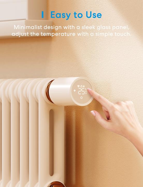 Actual product image Meross Radiator thermostat, 1