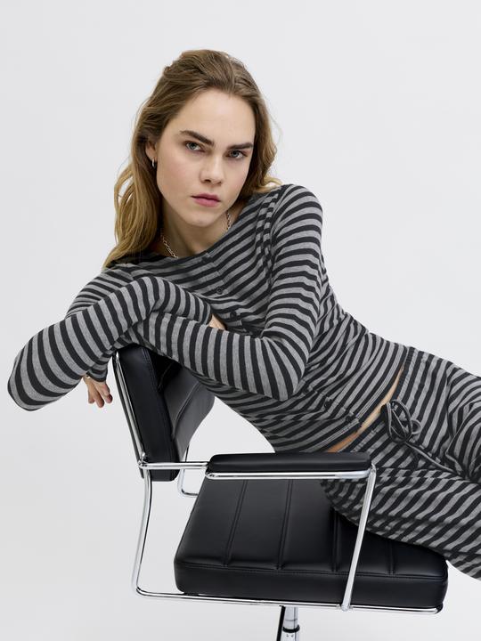 Produktbild JJXX Jxpaula Stripe Ls Cardigan Jrs Cphfw (XL)