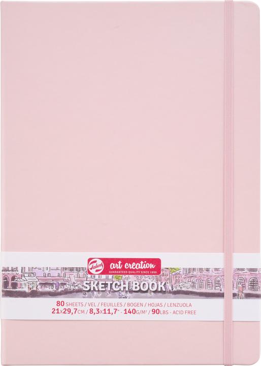 Royal Talens Art Creation Carnet de croquis, 210 x 300 mm, rose (210 x 300 mm, Blanc, Couverture rigide)