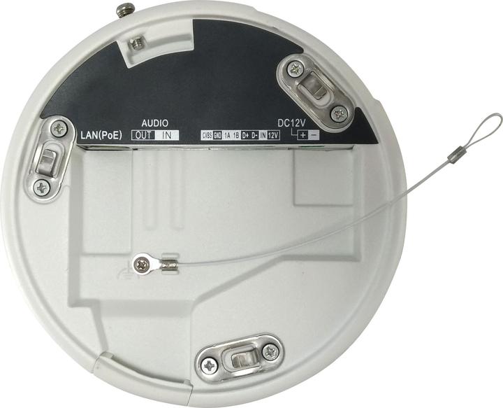 Actual product image LevelOne IPCam FCS-3406 Z 3x Dome Out 2MP H.265 IR PoE (1920 x 1080 Pixels)