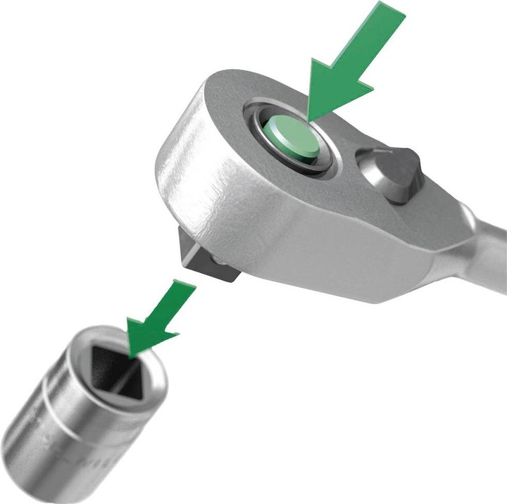Actual product image Stahlwille QR fine-tooth ratchet set 2-pcs. 415QR/512QR (1/4", 1/2")