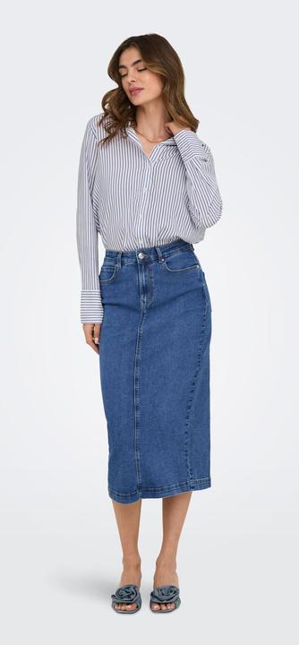 Actual product image Only Onlwonder Midi Back Slit Skirt Pim Dnm (M)