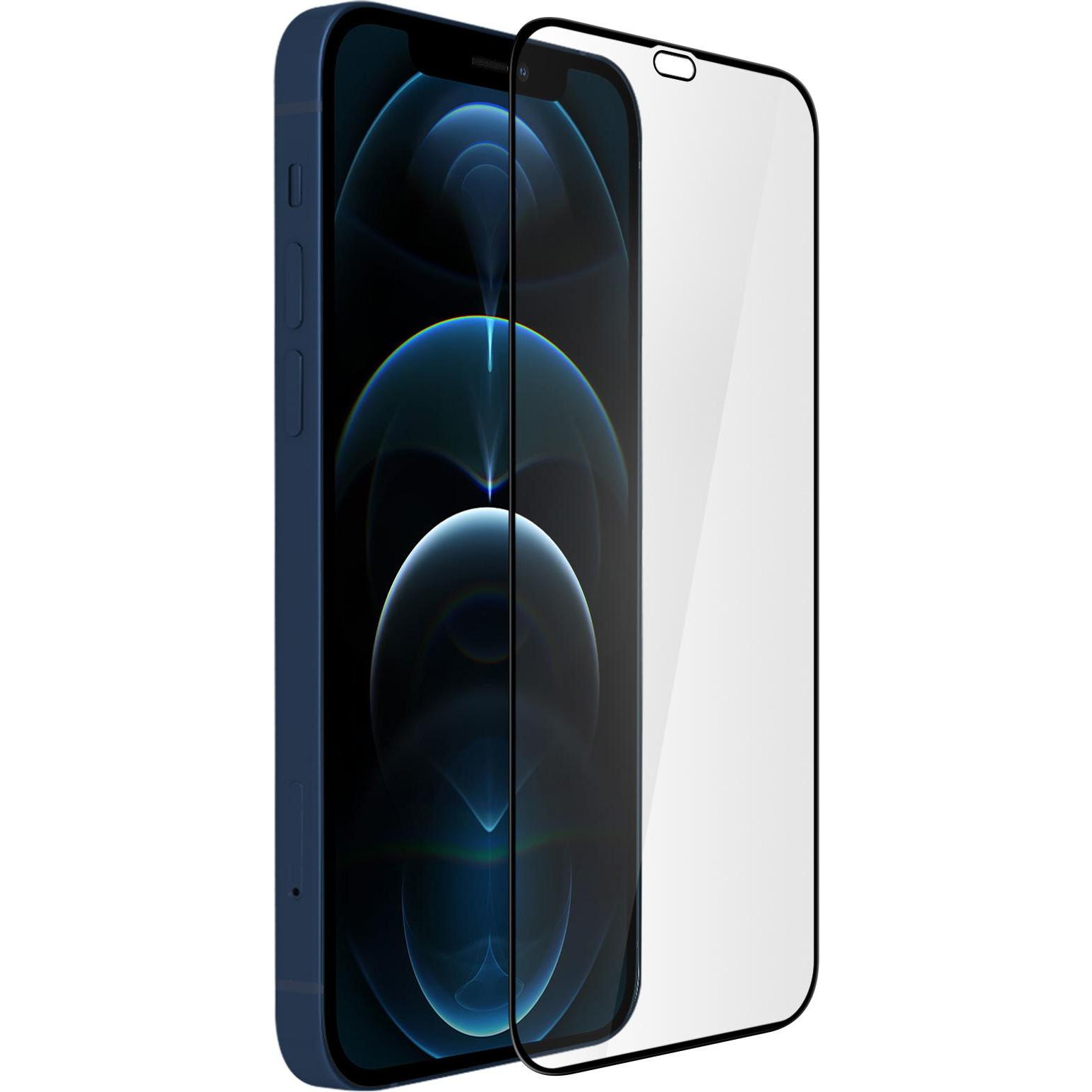 Thumbnail - Avizar Displayschutzfolie, Case friendly Schutz (1 Stück, Apple iPhone 12 Pro), Smartphone Schutzfolie, Schwarz