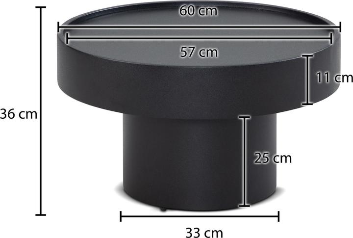 Image du produit FineBuy Novah (60 x 60 x 36 cm)