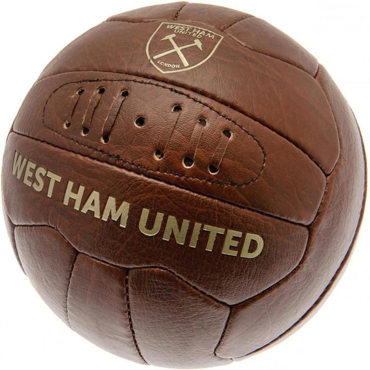 Immagine prodotto West Ham United FC pallone ufficiale West Ham FC Retro Heritage in pelle (5)
