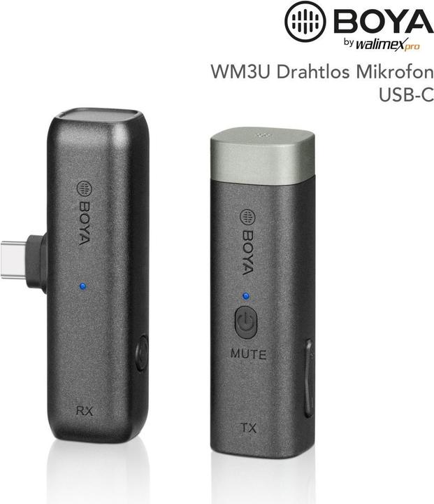 Produktbild Boya Walimex pro WM3U Drahtlos Mikrofon