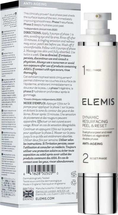 Produktbild Elemis Dynamic Resurfacing Peel & Reset (Peeling, 30 ml)