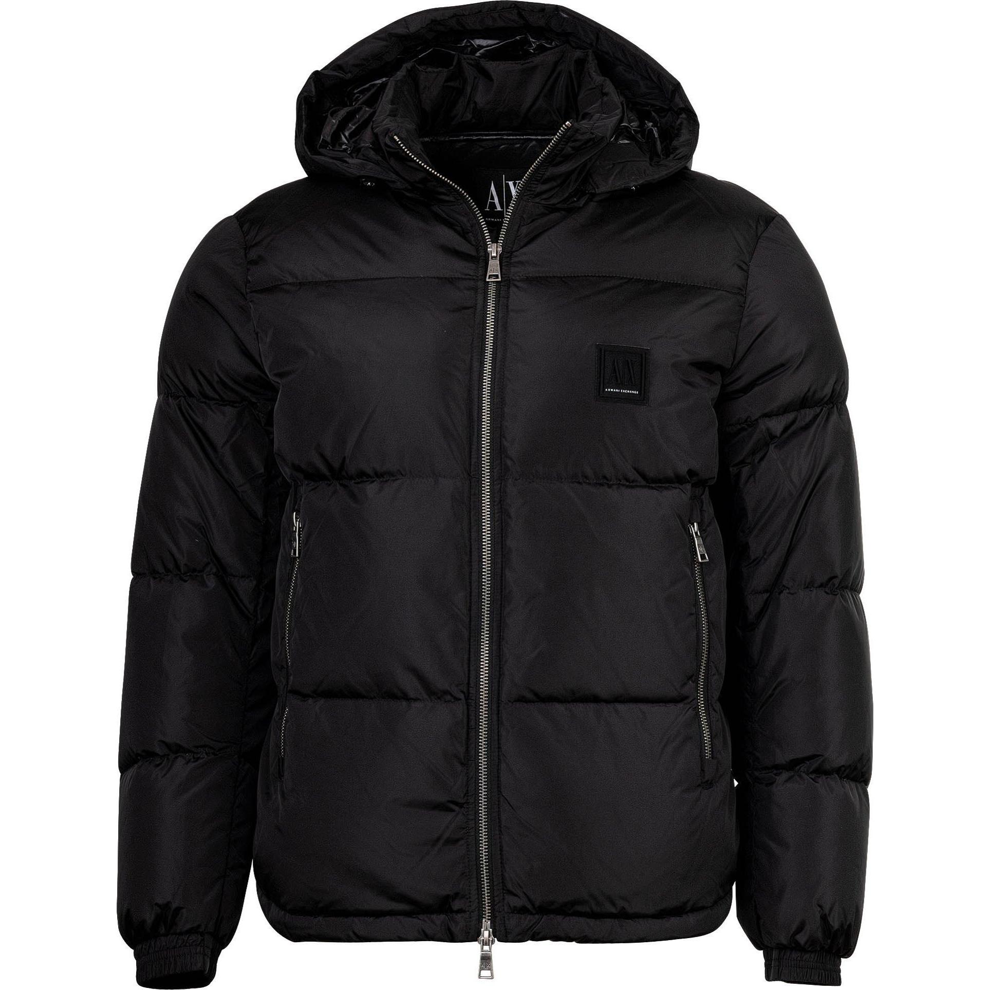 Armani Exchange, Herren, Winterjacken, Piumino - Down Jacket, Schwarz, (XL)