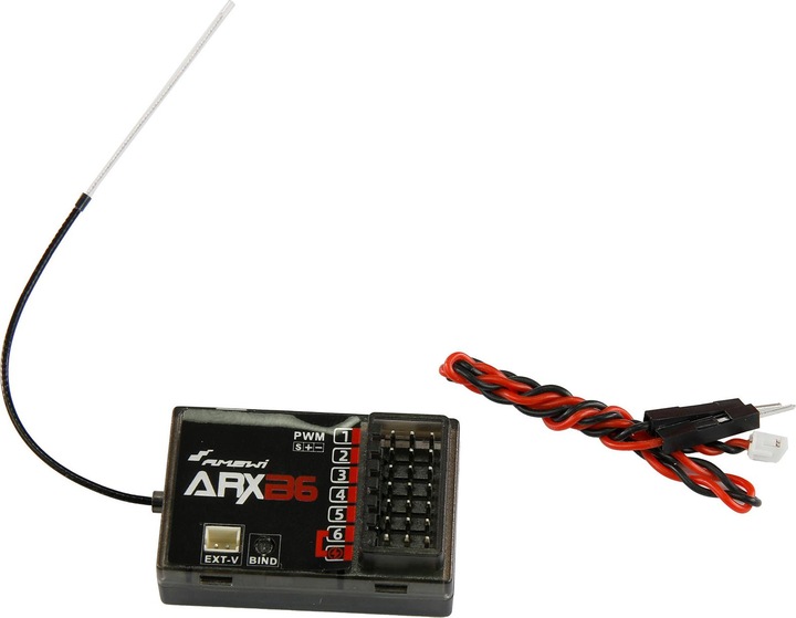 Actual product image Amewi ATXB6 6-Kanal Fernsteuerung inkl. 6-Kanal Empfänger