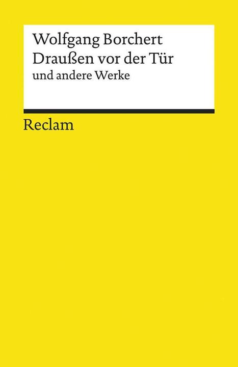 Produktbild »Draussen vor der Tür« und andere Werke (Deutsch, Wolfgang Borchert, 2018)